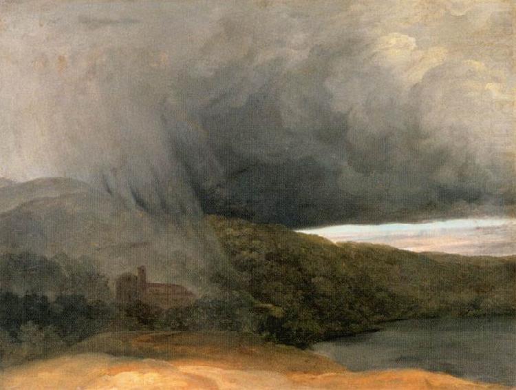 Pierre-Henri de Valenciennes Storm by a Lake china oil painting image